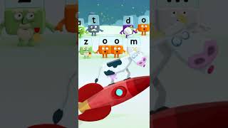 Hey Diddle Diddle 🐱  Learn to Read  officialalphablocks shorts [upl. by Orlando]