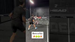 🎾Padel CHALLENGE 💥Momo vs Ruiz padel padelhighlights padeltime [upl. by Irrehs]