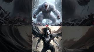 Yeti vs Vampire vs  Godzilla King Kong Mammoth Werewolf Alien Minotaur Animals [upl. by Lyrehs848]