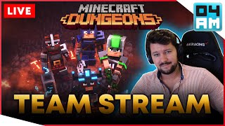 🔴TEAMING UP 1  Community Livestream  Echoing Void DLC Unique Farming amp in Minecraft Dungeons [upl. by Dempsey]