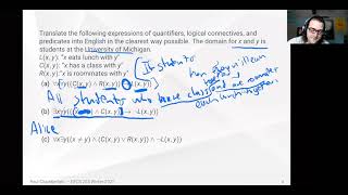 Predicate Logic Translation [upl. by Hayotal833]