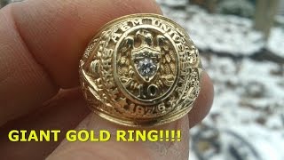 Texas AampM Ring Found and returned after pranking him FUNNY [upl. by Ecaj]