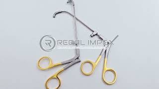 Sinus amp Hypophysectomy Polyp Fess Antrum Grasping Forceps 2 Pcs Set Ent Surgery [upl. by Itaws]