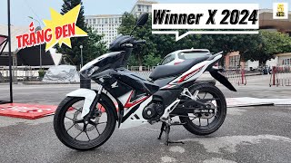 Winner X V4 2024 TRẮNG ĐEN ▶️ Màu sắc ĐẸP NHẤT năm 2024 🔴 GIÁ XE MÁY VLOGS [upl. by Juline]