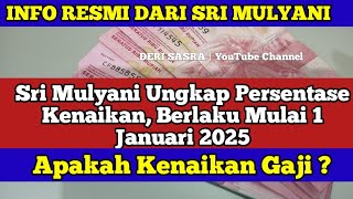 Sri Mulyani Ungkap Persentase Kenaikan Berlaku Mulai 1 Januari 2025 Apakah Kenaikan Gaji [upl. by Ael]