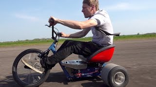 20000 Watt Electric Drift Trike [upl. by Jorge]