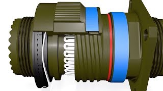 Various Locking Mechanisms of SOURIAU Connectors — Allied Electronics amp Automation [upl. by Nomae]