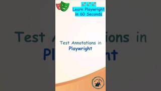 Playwright Tutorial  Test Annotations in Playwright [upl. by Warram]