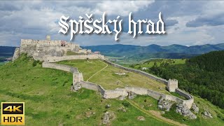 Spišský hrad  Spis Castle  Slovakia 4K [upl. by Ilwain]