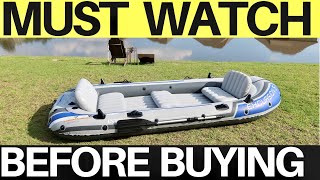 NEWEST Intex Excursion 5  Review How To Set Up  Portable Inflatable Boat [upl. by Ellebanna950]