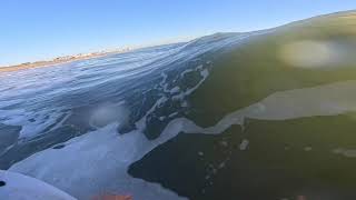 Really Fun POV surfing Croatan Virginia Beach 1092024 Remnants of Hurricane Kirk 5’9” Dominator II [upl. by Hollander]