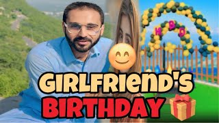 Girl Friend Birthday Celebration On Margala Hills  Girl Friend ko kia Gift Dia…😊 [upl. by Ihsorih122]