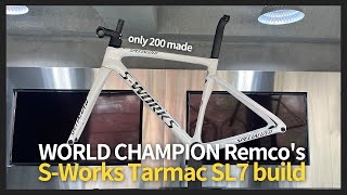 Remcos SWorks Tarmac SL7 Frameset build specialized 4K 에스웍스 타막SL7 렘코 에디션 커스텀 조립 [upl. by Eita]