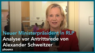 Analyse vor der Antrittsrede des rheinlandpfälzischen Ministerpräsidenten Schweitzer [upl. by Aerua]