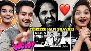 Tehzeeb Hafi New Urdu Poetry  Heat Touching Shayari by Tehzeeb Hafi  Indian Reaction [upl. by Sirroned]