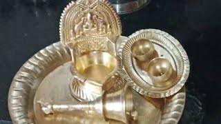 இரண்டே பொருள் போதும் Easy Pooja vessels cleaning tips kalavathitipschannel [upl. by Loren]