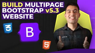 Complete Bootstrap v53 Tutorial in Hindi🔥Create Multipage Website using Bootstrap with Live Hosting [upl. by Call]