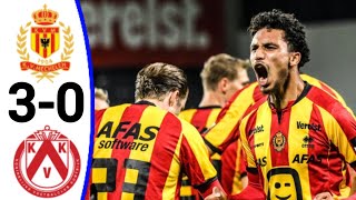 Mechelen vs Kortrijk 30 All Goals and Extended Highlights [upl. by Afatsom]