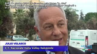 quotRadice di Pugliaquot riconoscimento presidente Fipav Manfredi e ct dell’Italvolley De Giorgi e Velasco [upl. by Irra]