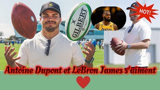 Antoine Dupont aime LeBron James [upl. by Ruamaj914]