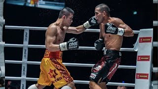 ONE’s Best Bouts Of 2018  Srisaket Sor Rungvisai vs Iran Diaz [upl. by Ainocal]