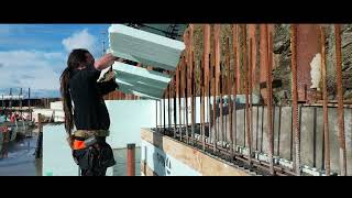 Nudura Newquay Installation Video Case Study [upl. by Nnayrrehs]