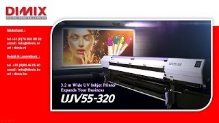 Mimaki UJV55320  Dimix [upl. by Shawnee]