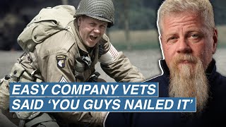 Band of Brothers Actor on Playing Easy Companys Denver Bull Randleman  Michael Cudlitz [upl. by Edahc457]