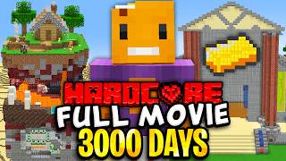 I Survived 3000 Days in Minecraft Hardcore FULL MOVIE [upl. by Buderus799]