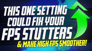 🔧 This ONE setting could FIX YOUR FPS Stuttering amp Make Games WAY SMOOTHER Fixing GAME BAR ✅ [upl. by Arabel]