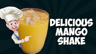 Healthy amp tasty Mango shake recipe। Nutritious shake। summer drink। [upl. by Rheta]