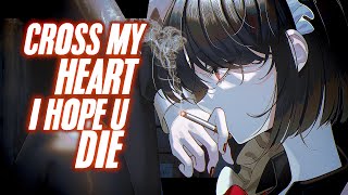 Nightcore  SPED UP ↬ Cross My Heart I Hope U Die [upl. by Max]