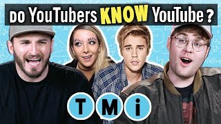 YouTubers Take The Ultimate YouTube Memory Test  Too Much Information [upl. by Anivram]