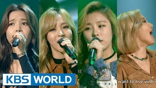 MAMAMOO  Backwoods  마마무  두메산골 Immortal Songs 2 [upl. by Nofpets50]