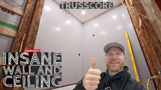 Insane Wall and Ceiling Product Trusscore at RRHQ 20 mindblown [upl. by Cheryl]