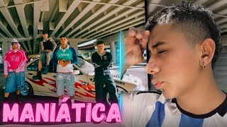 REACCIÓN a LOS 4F  MANIÁTICA Video Oficial  Young Cister Kidd Voodoo DrefQuila amp Easykid🔥 [upl. by Aerdnaxela981]