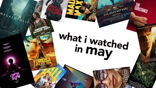 what i watched in may [upl. by Kcirderfla]