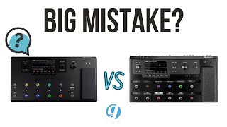 Line 6 Helix VS Helix LT Comparison What are the main differences line6helix multieffects [upl. by Zebapda]