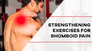 rhomboid stretching exercise pain relief movement viralvideo youtube physiocity [upl. by Aneehta831]