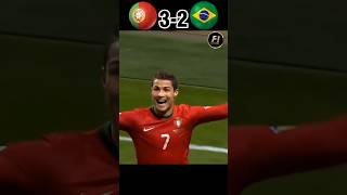 Portugal🇵🇹 🆚 Brazil🇧🇷Fifa WorldCup fotball fifaworldcup urcristiano shorts videoFactIntel [upl. by Fredericka678]