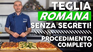 TEGLIA ROMANA  Crunch e Morbidezza assicurati con questa ricetta [upl. by Liarret77]