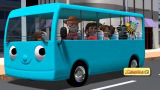 Wheels on the bus go round and round  Part 3 Baby songs  Nursery rhymes  Kiddiestv [upl. by Atinrev]