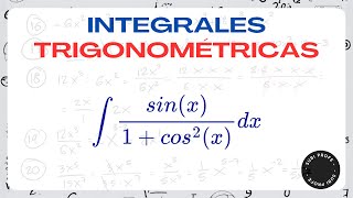 Aprende a resolver integrales trigonométricas como un pro [upl. by Nelle388]