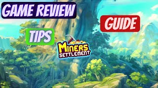 Miners Settlement Idle RPG android gameplay game review tips and tricks walktrough and guide [upl. by Nixon]