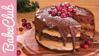 DominosteinTorte Weihnachten  BakeClub [upl. by Odin745]