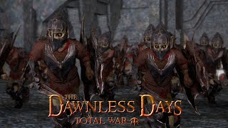 THE GOBLINS WANT MORIA BACK  Dawnless Days Total War Multiplayer Siege [upl. by Zachary]