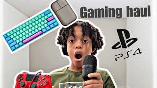 Gaming haul new mouse Tech review ep0 [upl. by Dinan227]