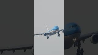 KLM A330300 “Canarsie Approach” at JFK shorts [upl. by Rheta]