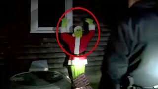 10 Veces Que EL GRINCH Fue Captado En Camara Durante La NAVIDAD [upl. by Aninahs247]