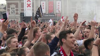 Ajax huldiging Museumplein 2019 [upl. by Chiquita]